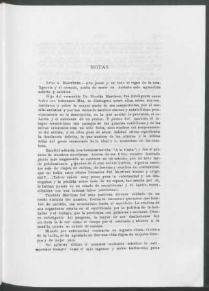 Notas
