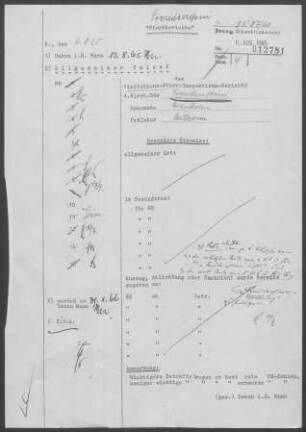 Freudenstein-Hohenklingen: Visitationsbericht mit Pfarrbericht 1965