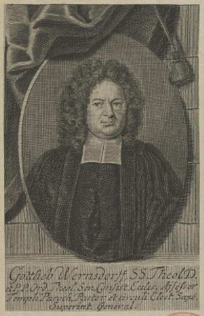 Bildnis des Gottlieb Wernsdorff