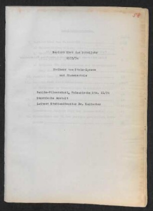 1933/34: Bericht über das Schuljahr ... - 1933/34