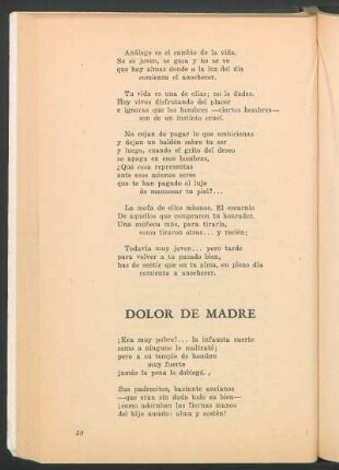 Dolor de madre