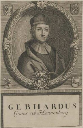 Bildnis des Gebhardus von Henneberg