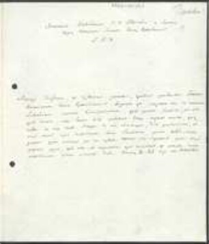 Brief von Antonio Bertoloni an Emanuel G. Hänsel