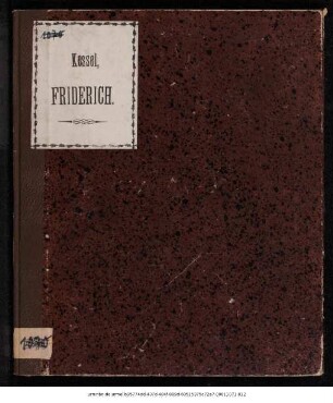 Illvstre Fridericianae Pietatis, Et Providentiae In Patriam, Et Posteritatem Docvmentvm, post optatissimum Serenissimorvm Filiorvm Natv Maximorvm ex itinere Italico, & Gallico reditum