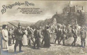 Stolzenfels am Rhein - Noch einmal schaut der Grenadier […]