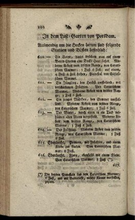 In dem Königlichen Lust-Garten von Potsdam