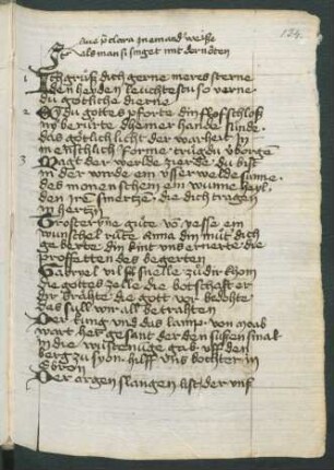 Hymnus 'Ave praeclara Maris stella', dt. Versübersetzung