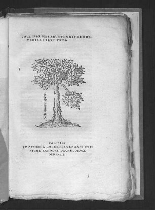 Philippi Melanchthonis de rhetorica : libri tres