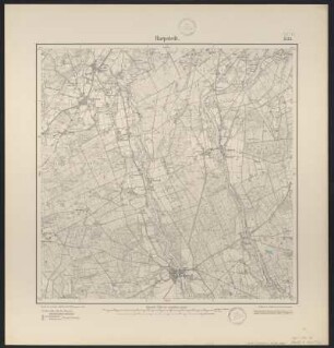 Messtischblatt [3017] = 1523 : Harpstedt, 1900 : Messtischblatt [3017] = 1523 : Harpstedt. - Aufn. 1898, hrsg. 1900. - [Berlin] : Reichsamt für Landesaufnahme, 1900. - 1 Kt. : zweifarb.
