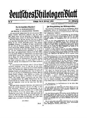 Zur Neugestaltung des Bildungswesens