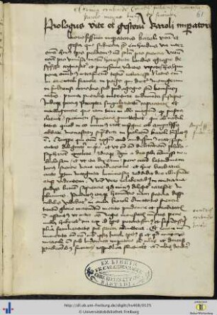 [61r - 77r] Vita Caroli Magni.