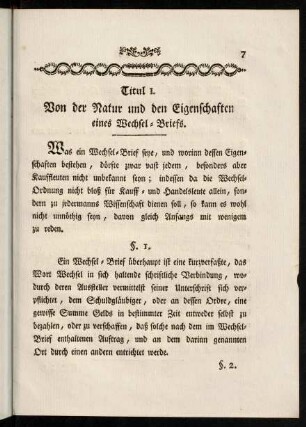 7-26, Titul I.-VI.
