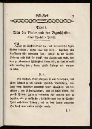 7-26, Titul I.-VI.