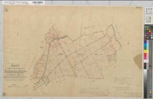 Dedinghausen (Lippstadt), Rixbeck (Lippstadt), Separation Dedinghausen-Rixbeck Gem., Bl.1 Brouillonkarte