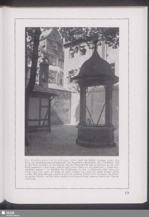 Der Ziehbrunnen im Arnsburger Hof