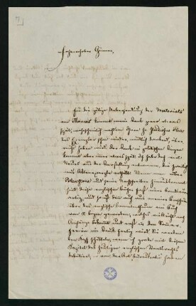 Brief vom 8. Mai 1856