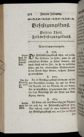 Befestigungskunst. Dritter Theil. Feldbefestigungskunst.