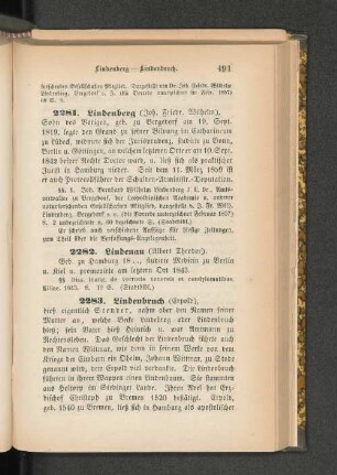 2282. Lindeman (Albert Theodor).
