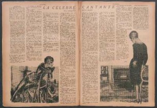 La célebre cantante