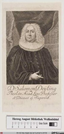 Bildnis Salomon Deyling