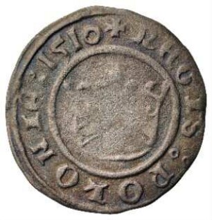 Fundmünze, 1/2 Groschen, 1510