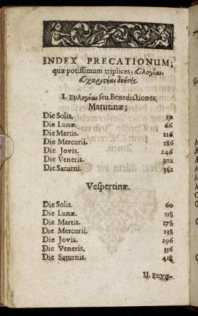 Index Precationum