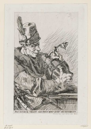 Trinker, aus: Charles De Coster, "Die Legende und die heldenhaften, fröhlichen und ruhmreichen Abenteuer von Ulenspiegel und Lamme Goedzak", erstmals veröffentlicht in 1867