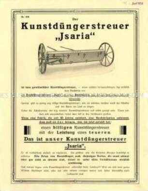 Kunstdüngerstreuer "Isaria"