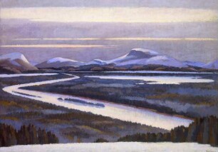 Lappland im Oktober