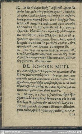 De Ichore Miti
