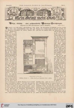 Billige, einfache - aber geschmackvolle Wohnungs-Einrichtungen, [2]