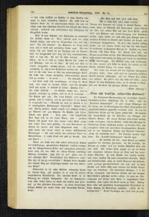 ¬"Eine¬ echt deutsche, lutherische Antwort"