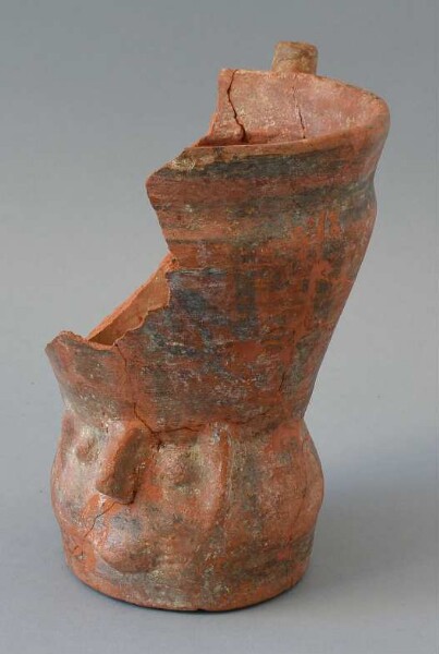 Fragment of a clay vessel