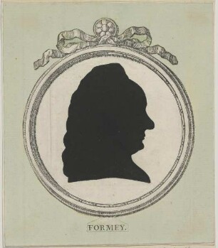 Bildnis des Johann Heinrich Samuel Formey