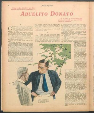 Abuelito donato : Cuento por Felipe M. Madrigal