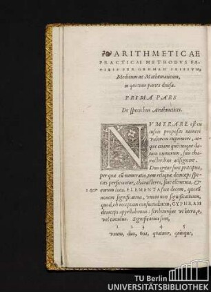 De spieciebus ¡Arithmetices.