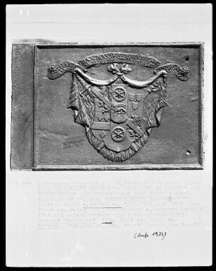 Wappen des Bamberger Fürstbischofs Lothar Franz von Schönborn