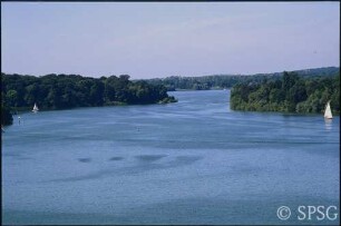 Berlin, bei der Pfaueninsel, Blick auf die Havel.