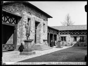 Kastell Saalburg, Rückteil des Prätoriums
