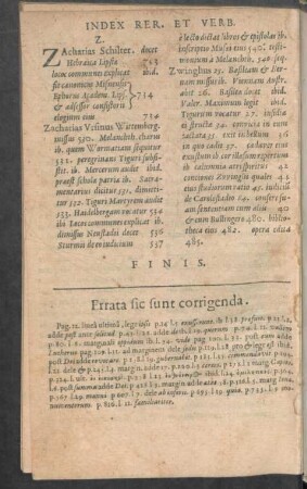 Errata sic sunt corrigenda.