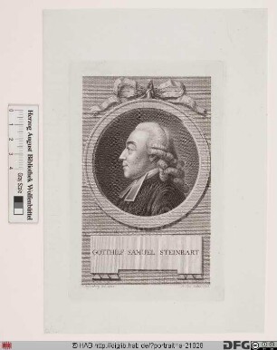 Bildnis Gotthilf Samuel Steinbart