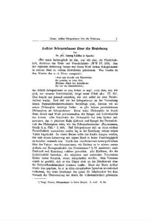 Arthur Schopenhauer über die Erziehung