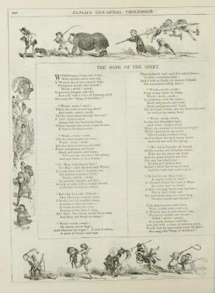 Punch's triumphal procession!