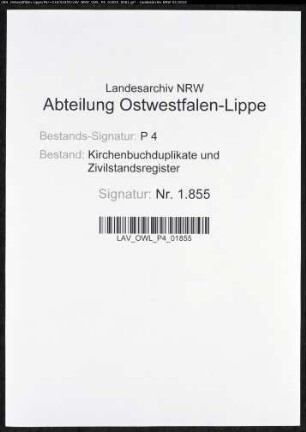 Kirchenbuchduplikat der katholischen Gemeinde Hellinghausen (GHT 1812). (Gemeinde: Hellinghausen, katholische Gemeinde)