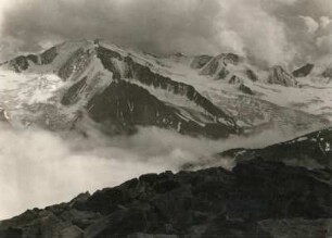 Ötztaler Alpen. Similaun. Blick von der Kreuzspitze nach Süden