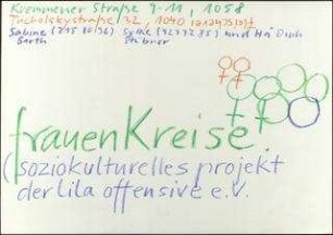 Frauenkreise der Lila Offensive