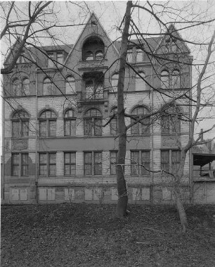 Freiberg (Sachsen), Druckerei, Straßenfront, erbaut 1902