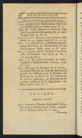 Logique.
