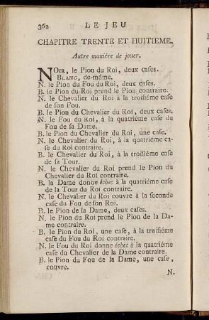 Chapitre Trente Et Huitieme