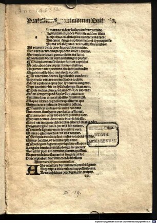 Synonyma : mit Widmungsvorrede an Simon Henricus von Johannes Chappuis